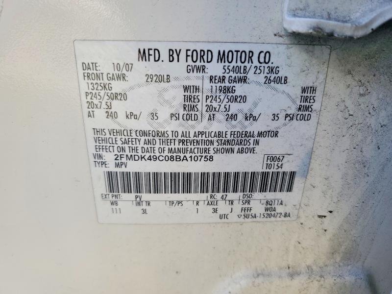 2008 Ford Edge Limited