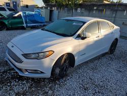 Ford salvage cars for sale: 2018 Ford Fusion se Hybrid