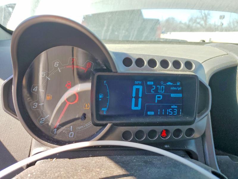 2012 Chevrolet Sonic lt