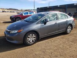 Honda Civic salvage cars for sale: 2012 Honda Civic lx