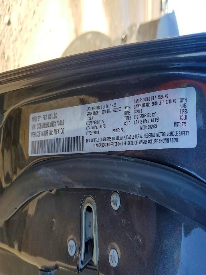 2024 Dodge Ram 2500 Tradesman