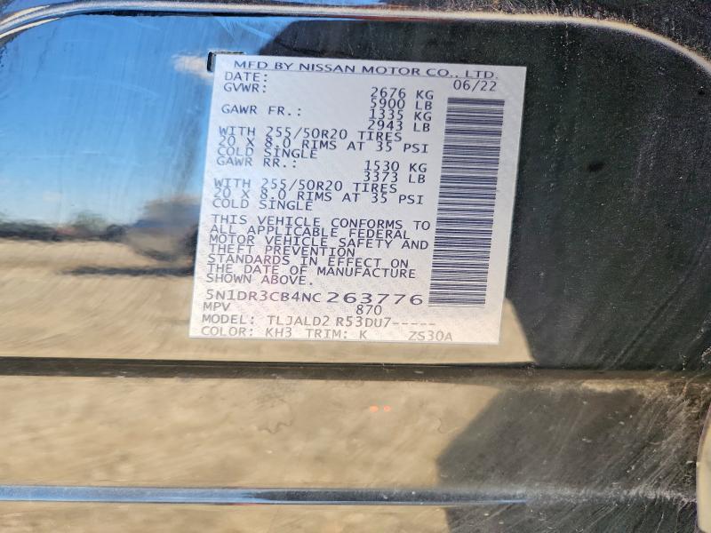 2022 Nissan Pathfinder sl