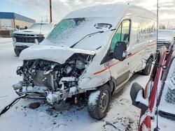 Salvage trucks for sale at Woodhaven, MI auction: 2023 Ford Transit T-150 Utility / Service Van