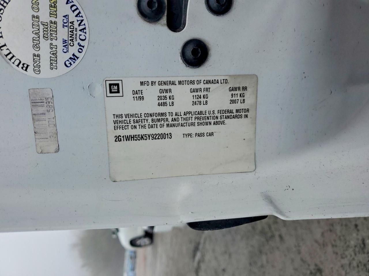 2000 Chevrolet Impala ls