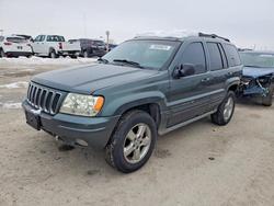 Jeep salvage cars for sale: 2003 Jeep Grand Cherokee Overland