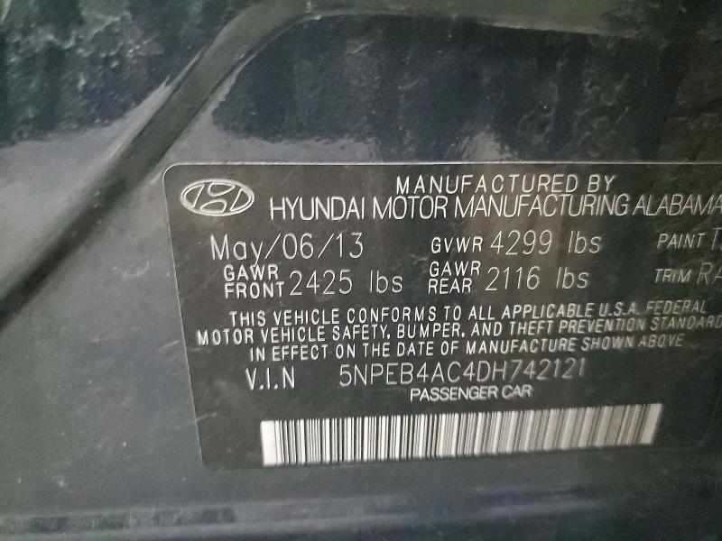 2013 Hyundai Sonata gls