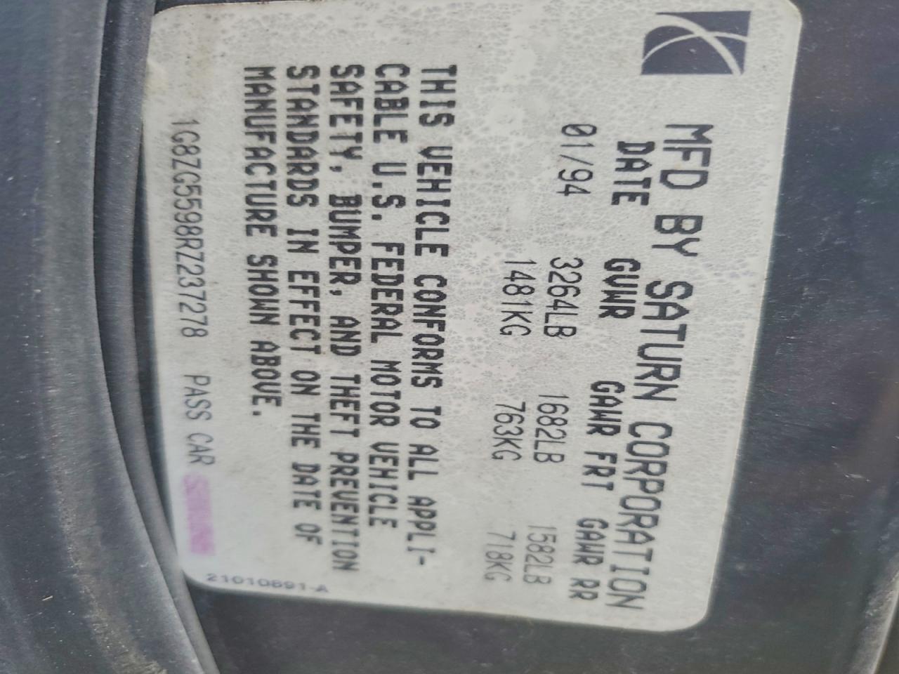 1994 Saturn SL1