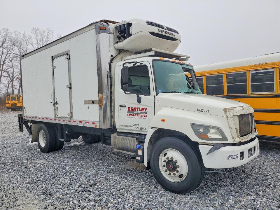 2018 Hino 338 Refrigerated BOX Truck