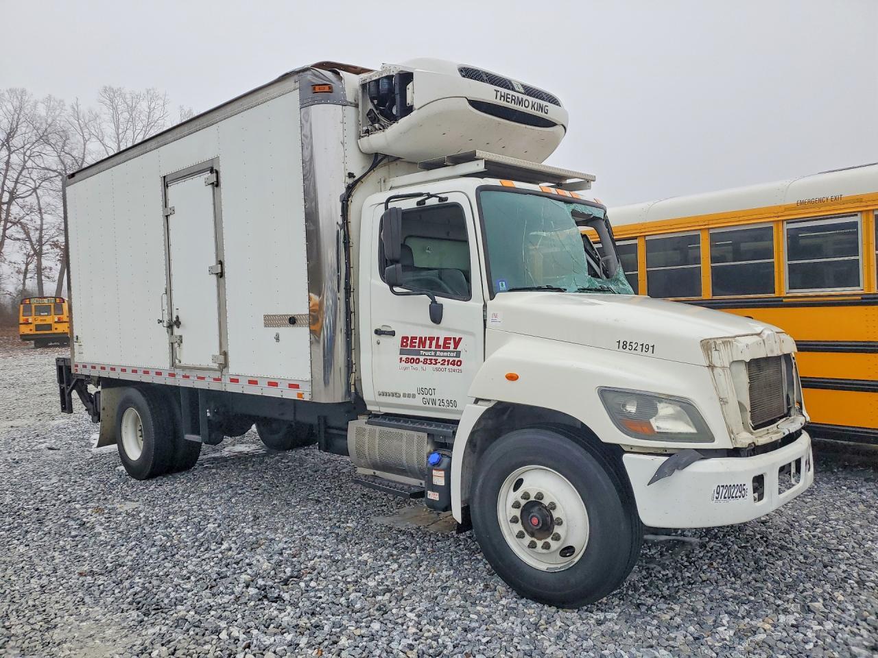 2018 Hino 338 Refrigerated BOX Truck