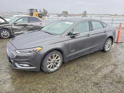 Ford salvage cars for sale: 2017 Ford Fusion se Phev