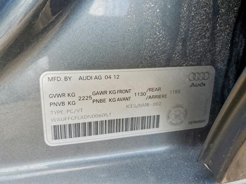 2013 Audi A4 Premium Plus