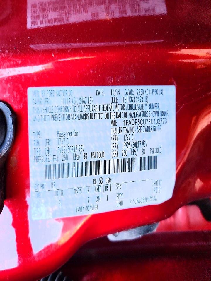 2015 Ford C-max Premium sel