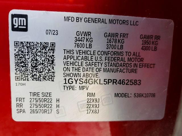 2023 Cadillac Escalade Sport Platinum