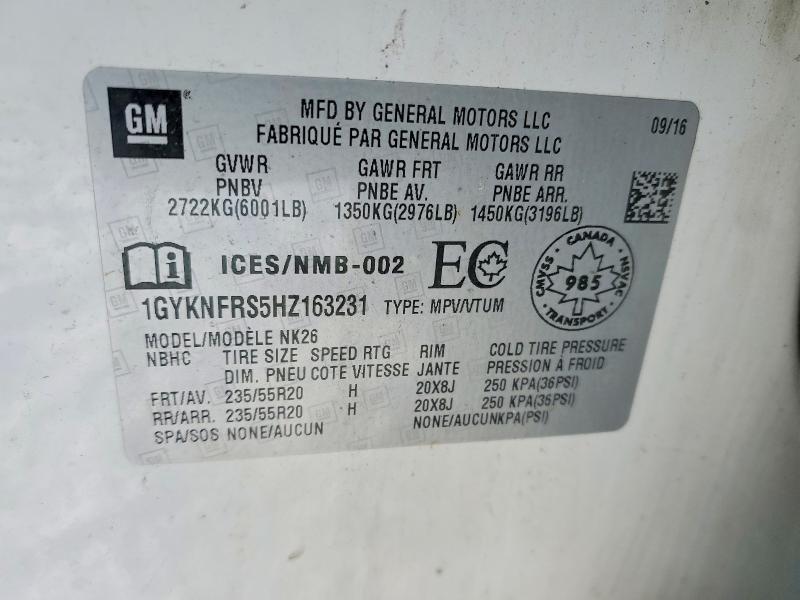 2017 Cadillac XT5 Platinum