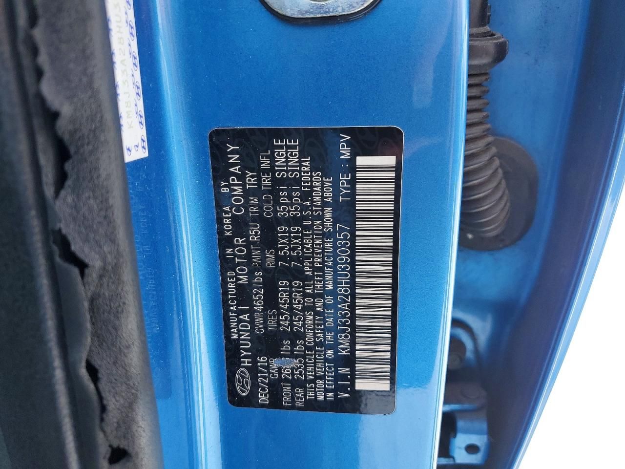 2017 Hyundai Tucson Limited