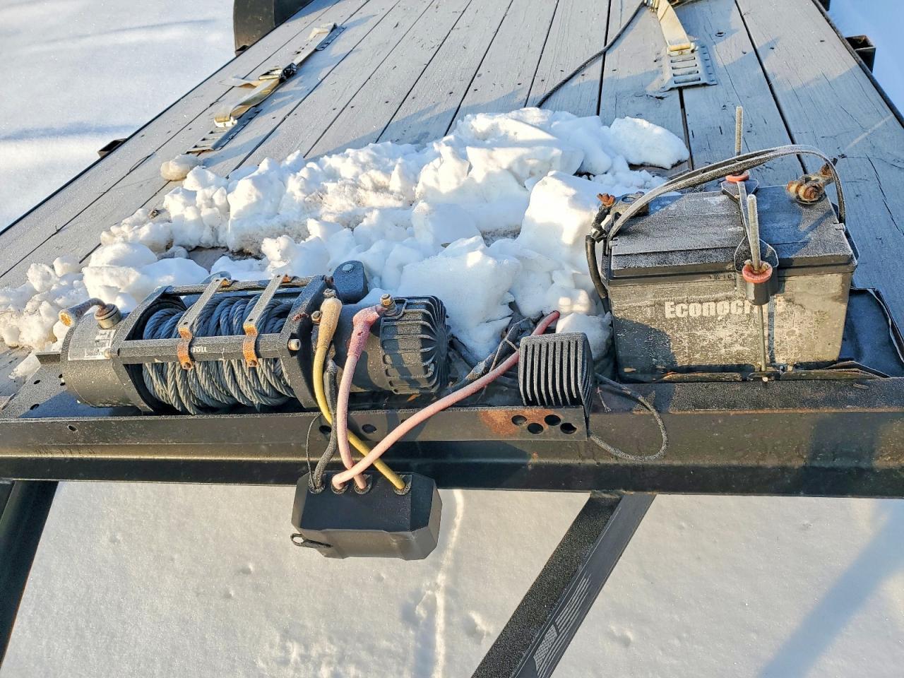 2022 Advanced 18'CHSLDWD Equipment Trailer