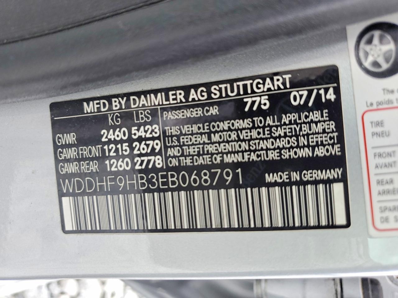 2014 Mercedes-Benz E 250 Bluetec