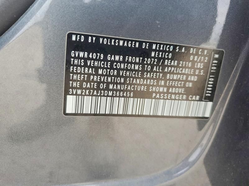 2013 Volkswagen Jetta Base