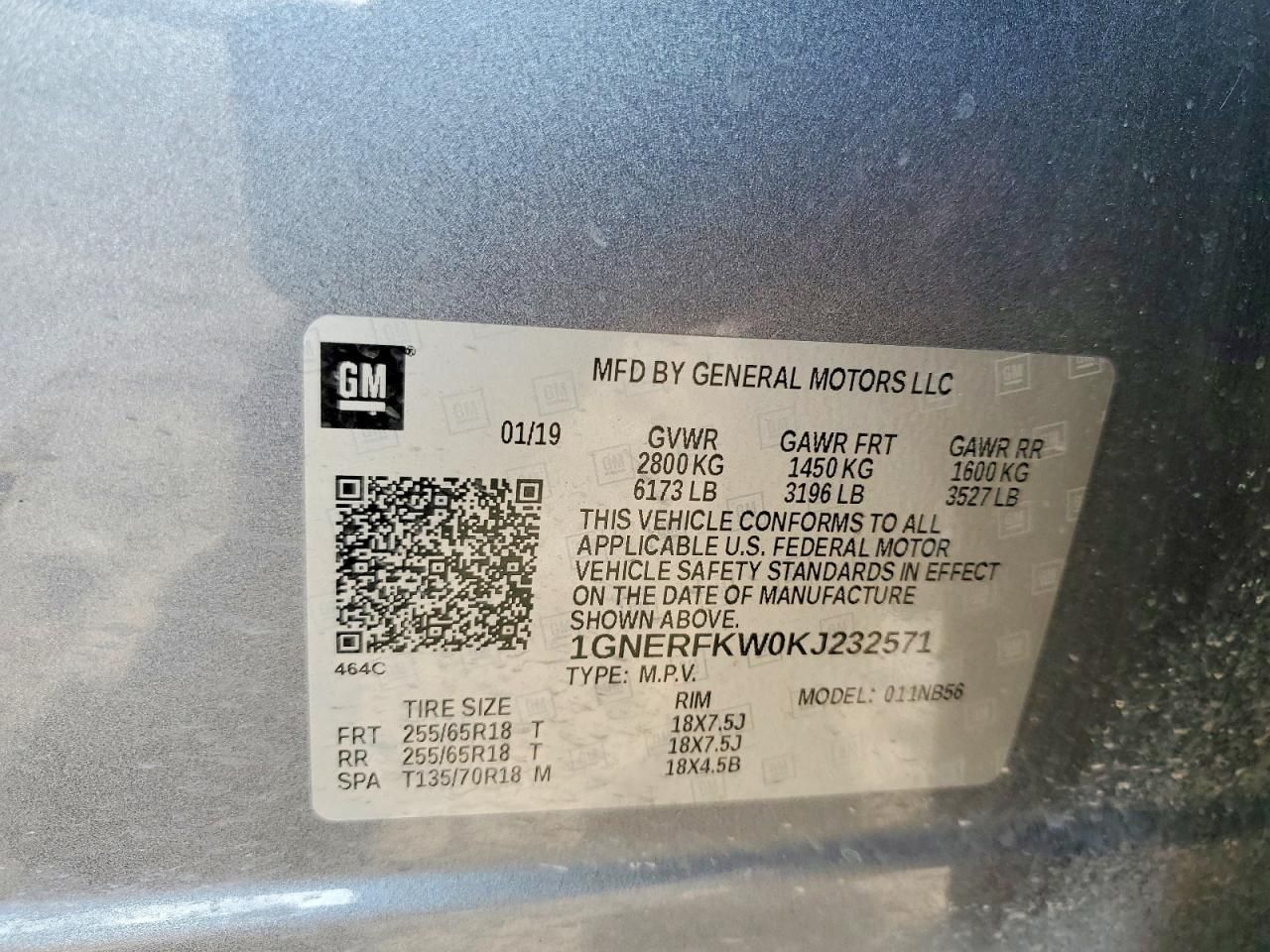 2019 Chevrolet Traverse ls