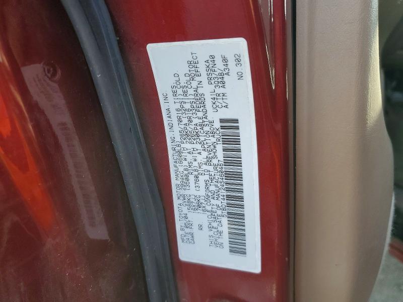 2004 Toyota Tundra Double cab SR5