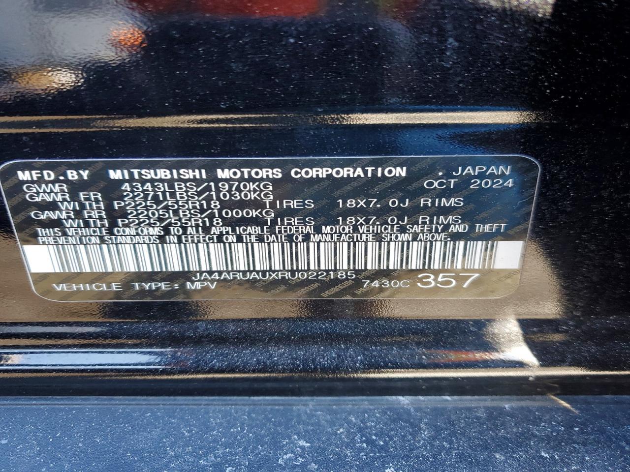 2024 Mitsubishi Outlander Sport s
