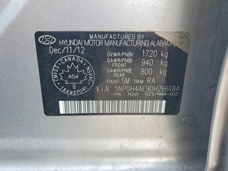 2013 Hyundai Elantra gls