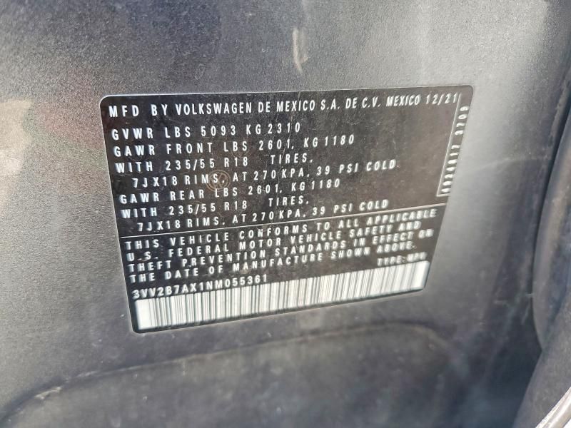 2022 Volkswagen Tiguan se