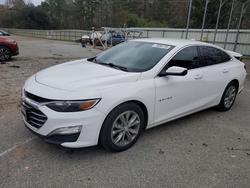 Chev salvage cars for sale: 2019 Chev Malibu lt