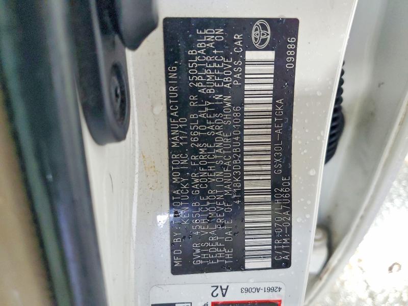 2011 Toyota Avalon Base