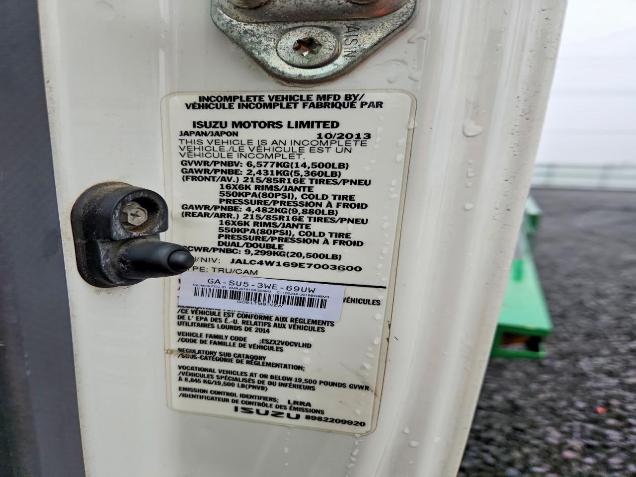 2014 Isuzu NPR HD