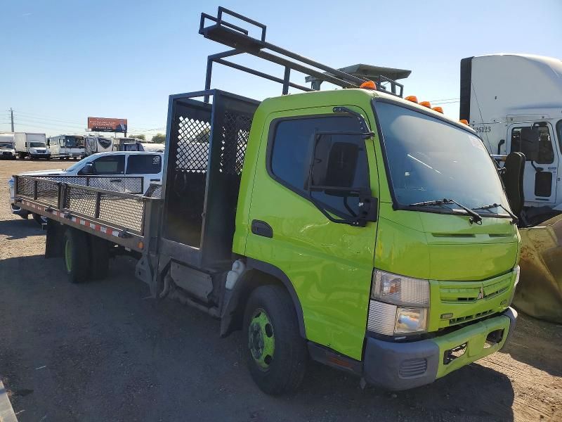 2017 Mitsubishi FE FEC52S Flatbed Truck