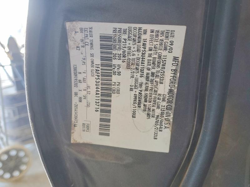 2004 Ford Taurus se