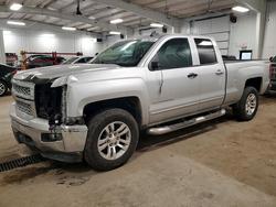 Chevrolet salvage cars for sale: 2015 Chevrolet Silverado K1500 lt
