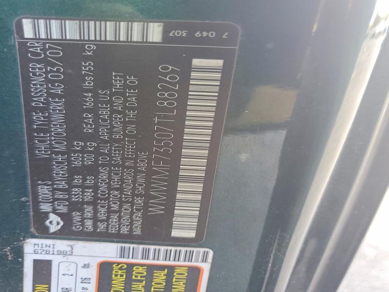 2007 Mini Cooper s