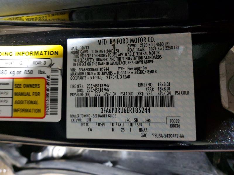 2014 Ford Fusion Titanium hev