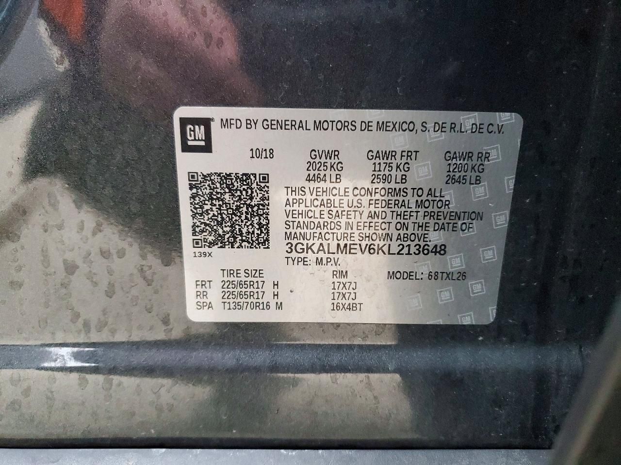 2019 GMC Terrain sle