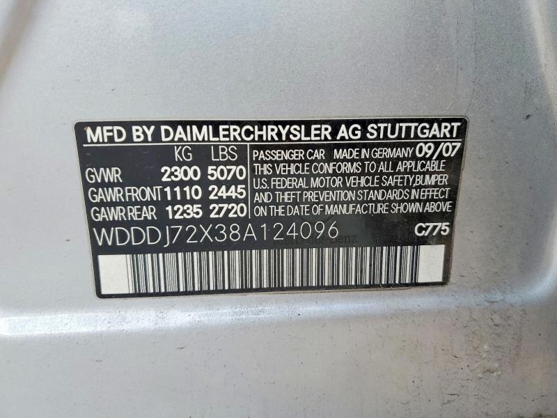 2008 Mercedes-Benz Cls 550
