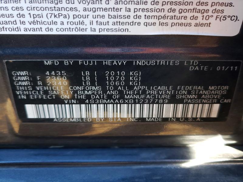 2011 Subaru Legacy 2.5i