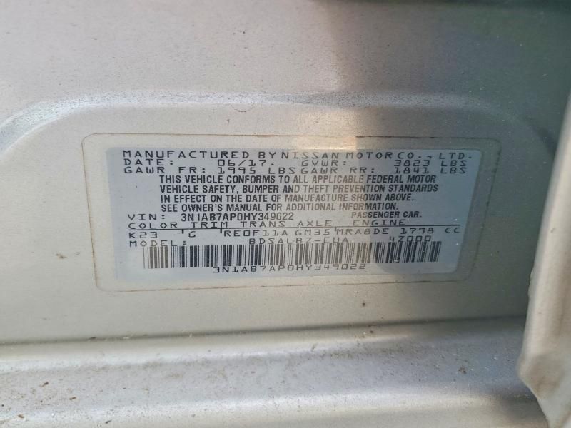 2017 Nissan Sentra s