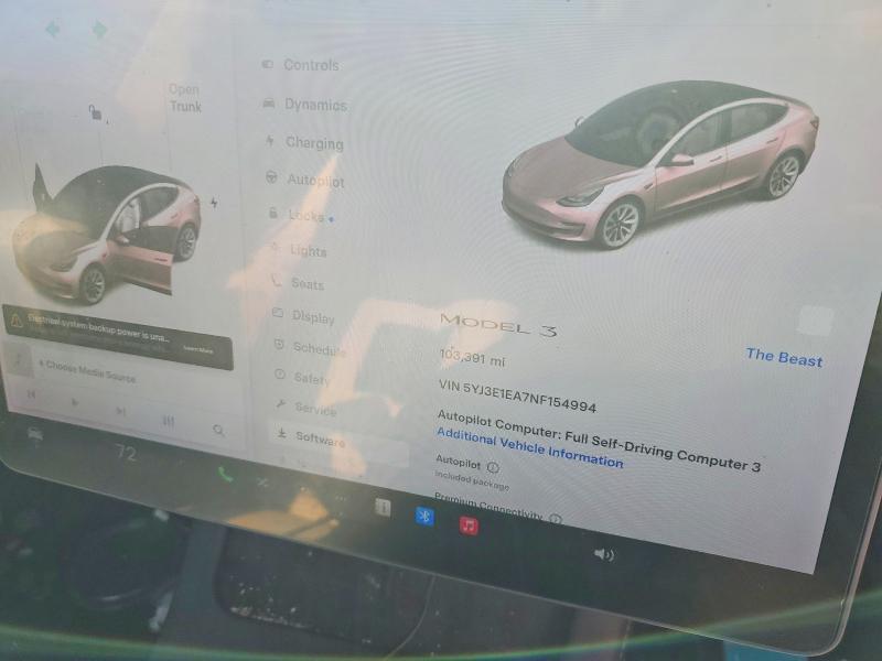 2022 Tesla Model 3