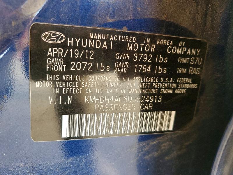 2013 Hyundai Elantra gls