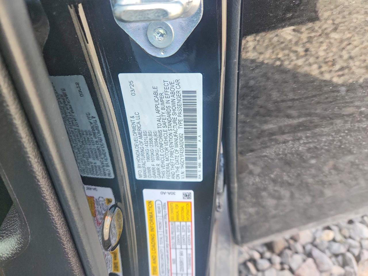 2025 Honda Accord se