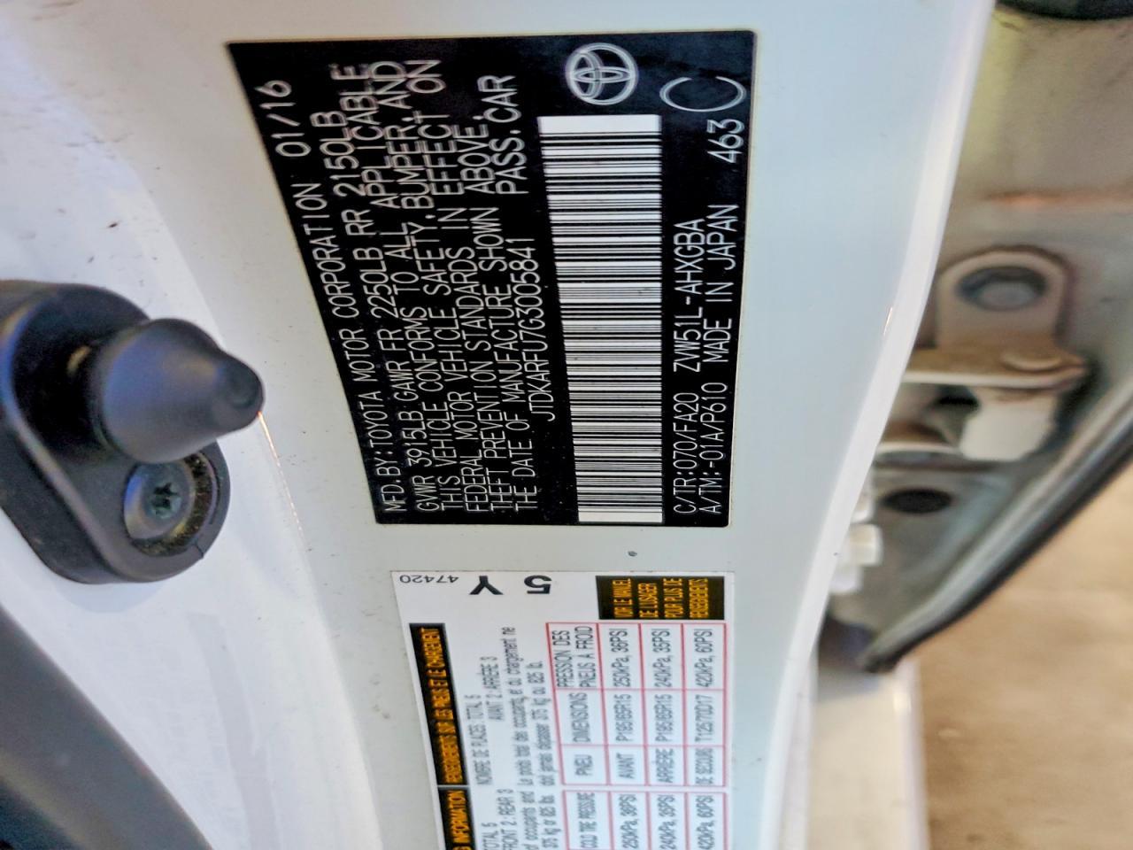 2016 Toyota Prius