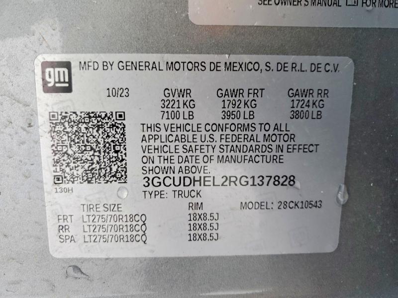 2024 Chevrolet Silverado K1500 ZR2