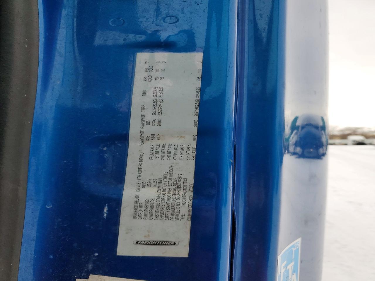 2019 Freigliner 2019 Freightliner Cascadia 126 Semi Truck