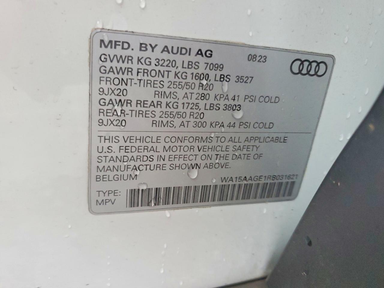 2024 Audi Q8 E-tron Premium Plus