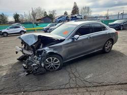 Mercedes-Benz salvage cars for sale: 2017 Mercedes-Benz C 300 4matic