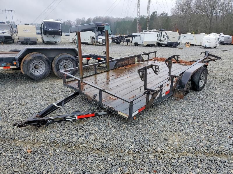 2020 Lone Wolf 77x14 Utility Trailer