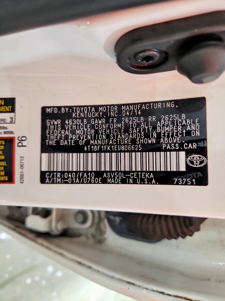 2014 Toyota Camry l