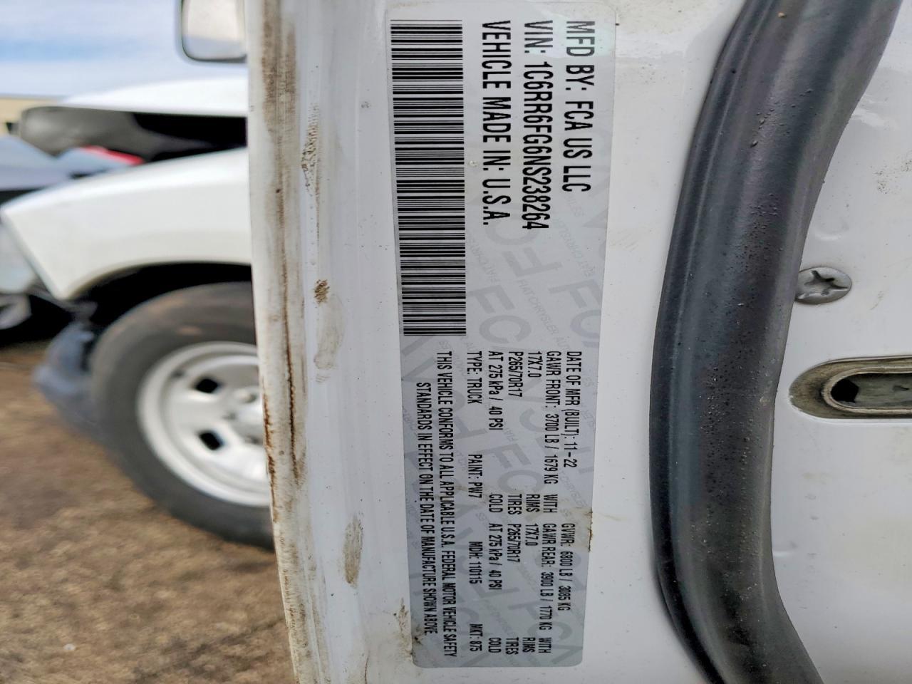 2022 Dodge RAM 1500 Classic Tradesman